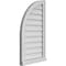Ekena Millwork Quarter Round Top Left Surface Mount PVC Gable Vent w/ 2"W x 2"P Brickmould Sill Frame, 18"W x 32"H GVPQL18X3203SN - alternate 2